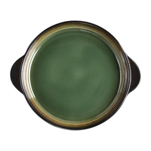 Olympia Nomi Green Tapas Round Tray - 223x190mm 8 3/4x7 1/2" (Box 6)