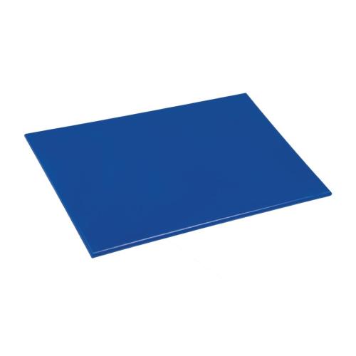 Hygiplas Anti-bacterial Low Density Chopping Board Blue - 450x300x10mm