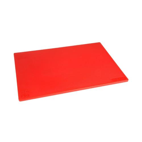 Hygiplas Anti-bacterial Low Density Chopping Board Red - 450x300x10mm
