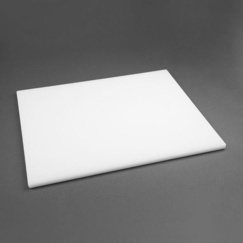 Hygiplas Low Density Chopping Board White - 600x450x20mm