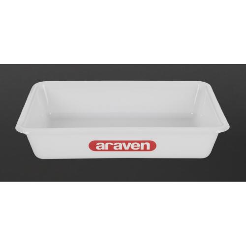 Araven Clear Food Storage Tray - 300x205x60mm