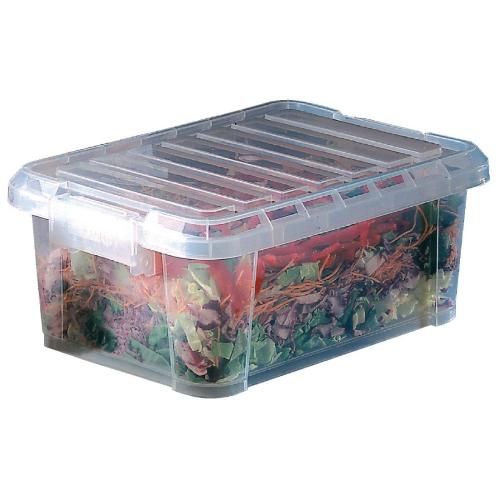 Araven Food Storage Box & Clear Lid - 9Ltr 380x265x155mm