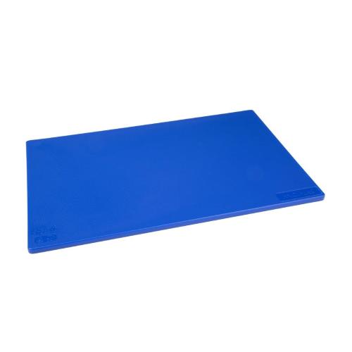 Hygiplas Low Density Chopping Board Blue - 450x300x10mm 17 3/4 x12"