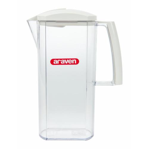 Araven White Service Jug with Lid - 2Ltr