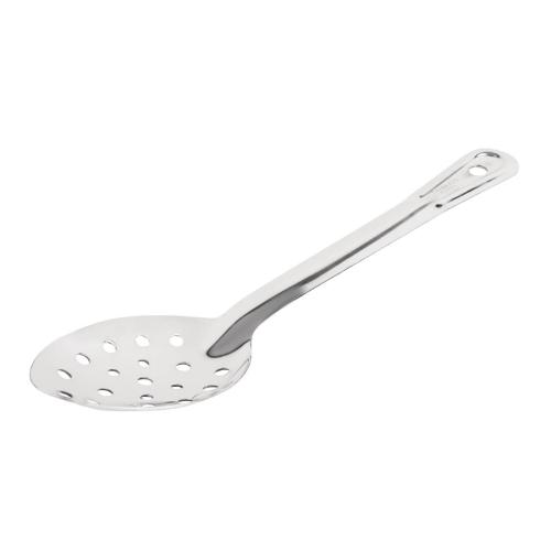 Vogue Serving Spoon Perforated St/St - 280mm 11"