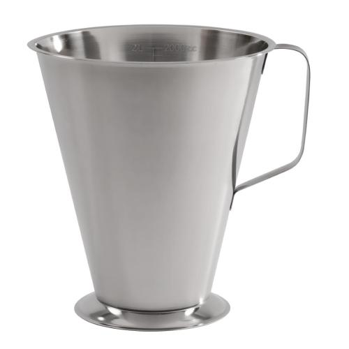 Graduated Measuring Jug St/St - 2Ltr