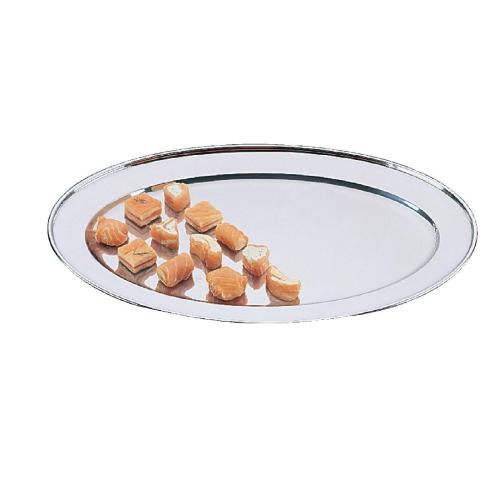 Olympia Oval Serving Tray St/St - 200mm 8"