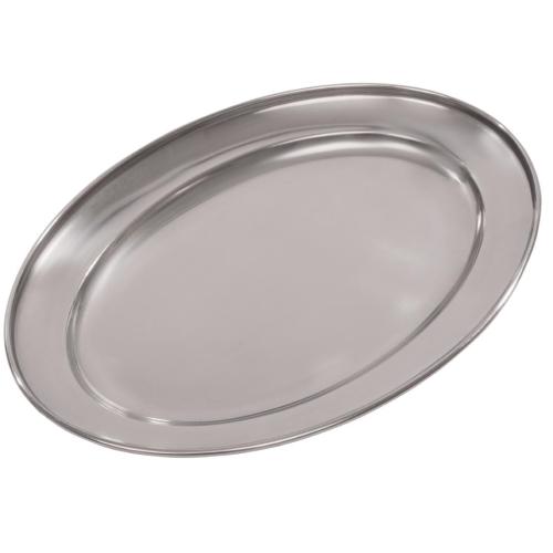 Olympia Oval Serving Tray St/St - 250mm 10"