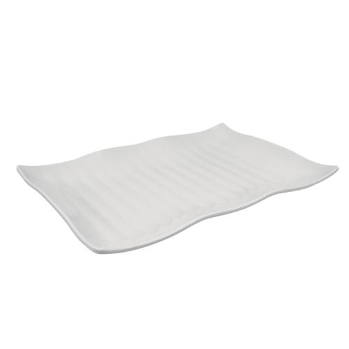 Wavy Platter White