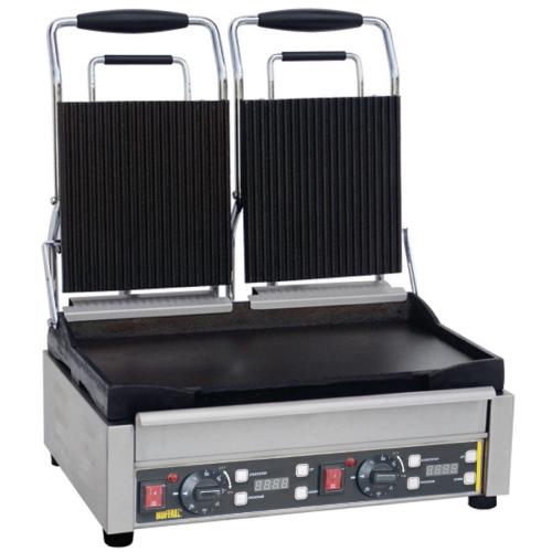 Buffalo Contact Grill Double Ribbed/Flat