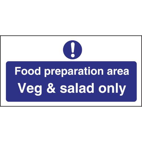 Vogue Salad Sign (Self-Adhesive)