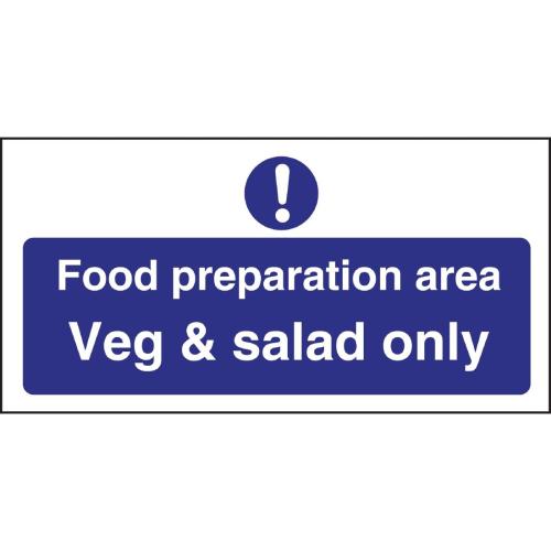 Vogue Salad Sign (Self-Adhesive)