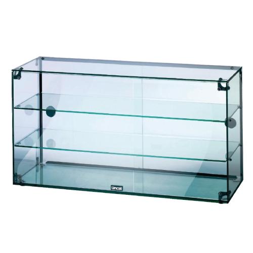 Lincat Seal Glass Cabinet (3 Tier & Doors) - 490x900x350mm (Direct)
