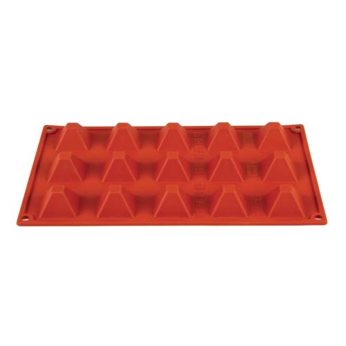 Pavoni Formaflex Silicone 15 Pyramide Moulds
