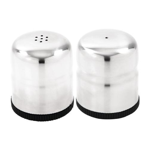 Olympia Mini Salt & Pepper Shaker Set St/St