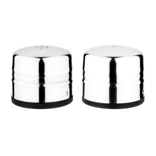 Olympia Jumbo Salt & Pepper Shaker Set St/St