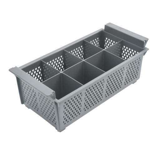 Olympia Kristallon Dishwasher Cutlery Basket 8 Compartment