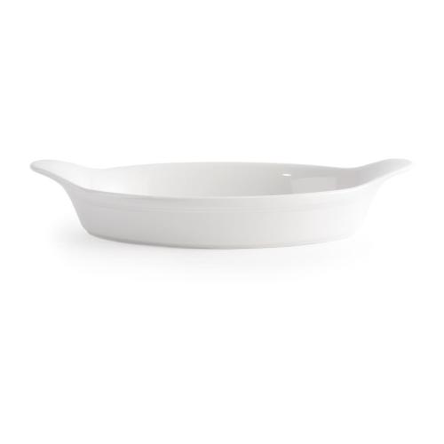 Cookware Small Oval Eared Dish - 8x4 1/2" 7.9oz (Box 6) (Direct)
