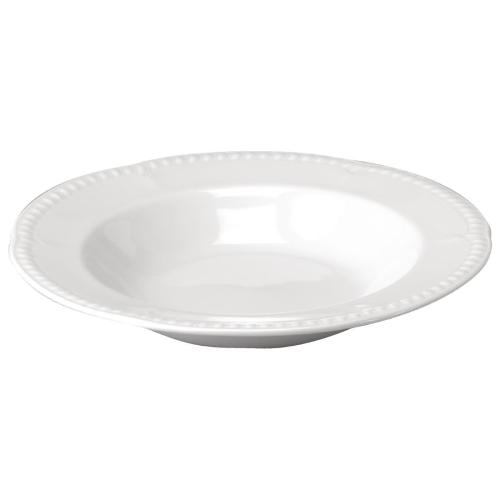 Buckingham White Rimmed Soup Bowl - 11.6oz (Box 24) (Direct)