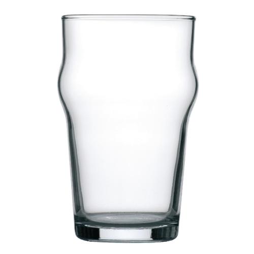 Nonic Toughened Beer Glass - 285ml 10oz 1/2pint CE (Box 48)