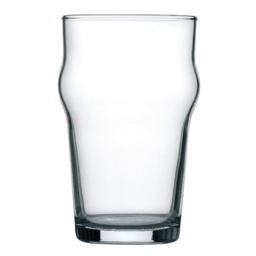 Nonic Toughened Beer Glass - 285ml 10oz 1/2pint CE (Box 48)