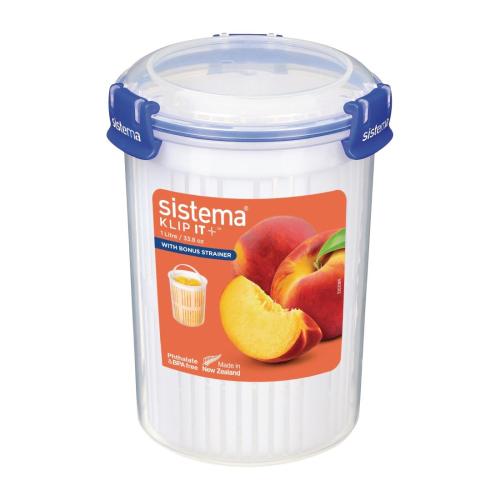 Sistema Klip-it Food Storage Container Round - 1Ltr