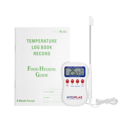 Multistem Thermometer F338 with Temperature Log Book J201
