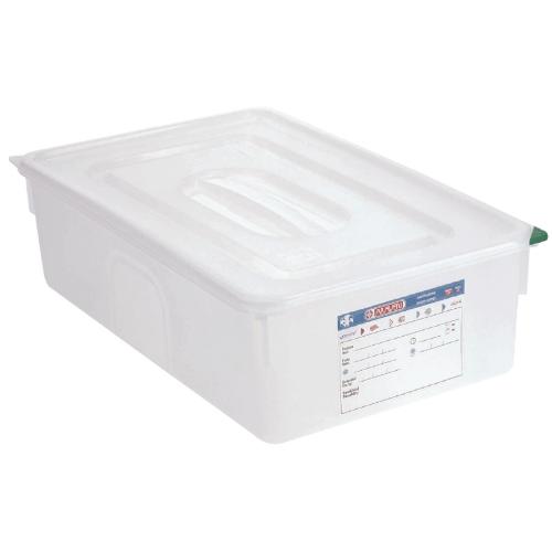 Araven Food Containers with Lids - GN 1/1 21Ltr (Box 4)