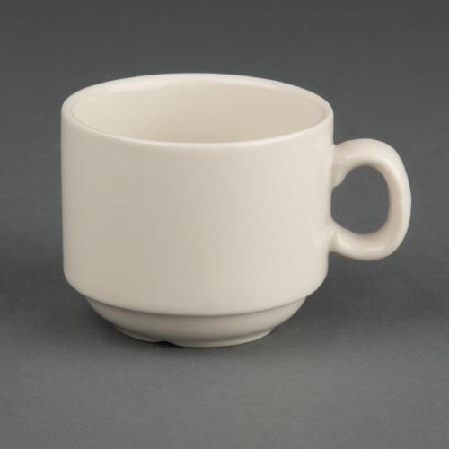 Olympia Ivory Espresso Stacking Coffee Cup 3oz (Box 12)