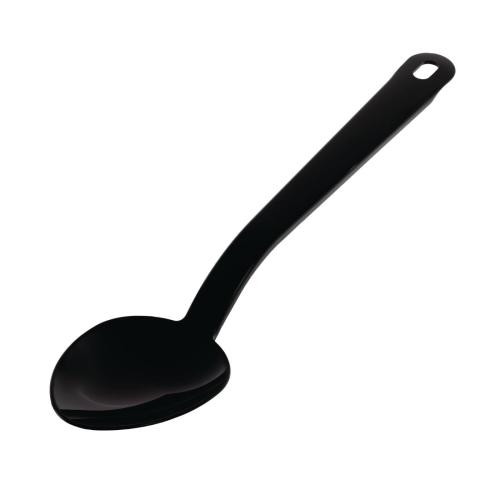 MatferBourgeat Serving Spoon Black Exoglass 220degC Resistancy - 340mm