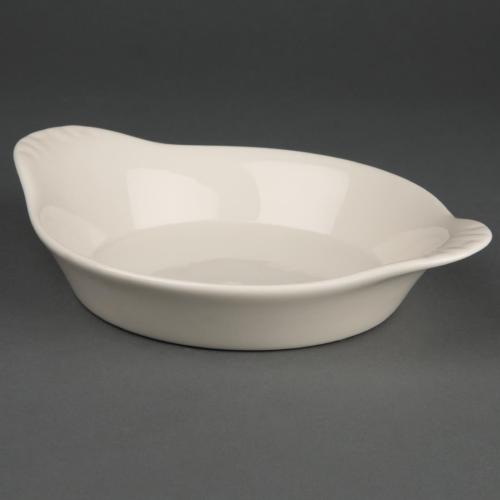 Olympia Ivory Round Eared Dish - 180mm 7" (Box 6)