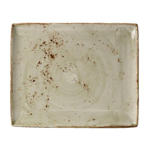 Steelite Craft Green Rectangle Two - 33x27cm (Box 6) (B2B)