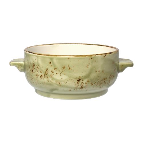 Steelite Craft Green Soup Bowl Cass Base - 42.5cl 15oz (Box 6) (B2B)