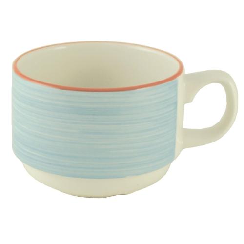 Rio Blue Slimline Stacking Cup 20.0cl 7oz (Box 36) (Direct)