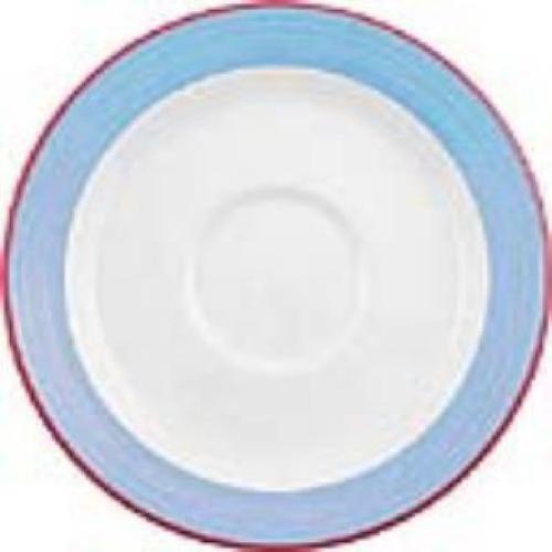 Rio Blue Slimline Saucer 15.25cm 6" (Box 36) (Direct)