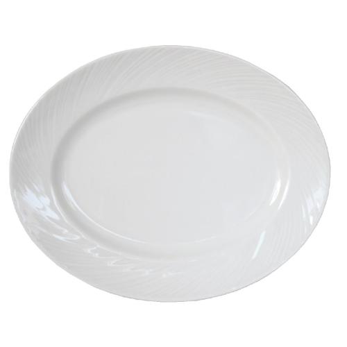 Steelite Spyro Oval Plate - 330mm 13" (Box 12) (B2B)