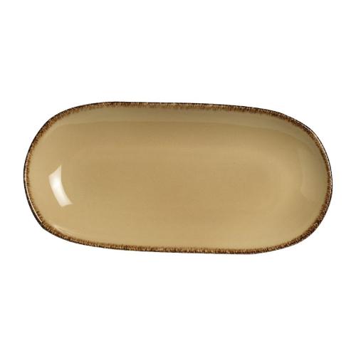 Steelite Terramesa Wheat Tasters Tray - 25.5cm 10" (Box 6) (B2B)