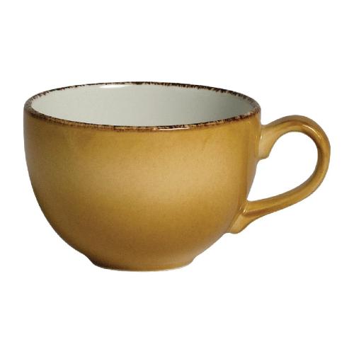 Steelite Terramesa Mustard Low Empire Cup - 22.75cl 8oz (Box 36) (B2B)