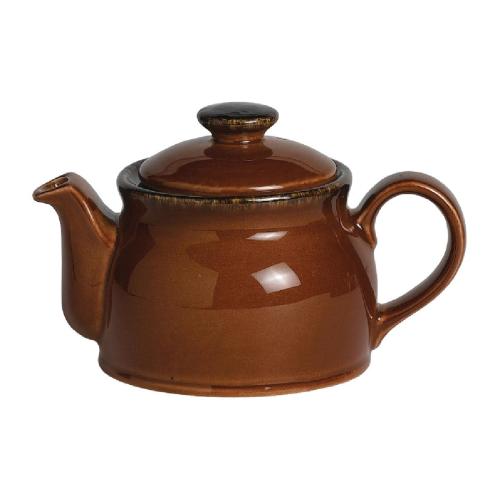 Steelite Terramesa Mocha Club Teapot - 42.5cl 15oz Lid 2 (Box 6) (Direct)