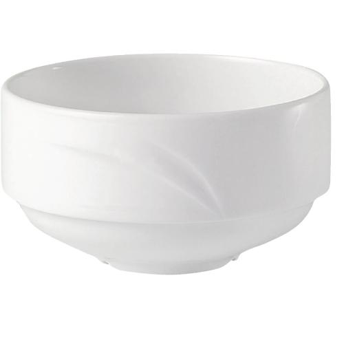Alvo White Cream Soup Unhandled 28.5cl 10oz (Box 36) (B2B)