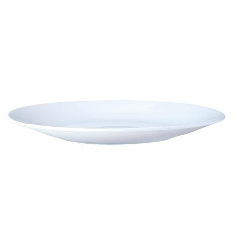 Contour White Plate - 202.5mm 8" (Box 24) (Direct)