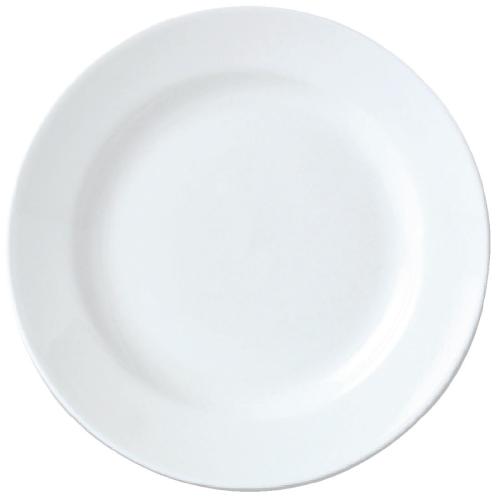 Simplicity White Harmony Plate - 230mm 9" (Box 24) (B2B)