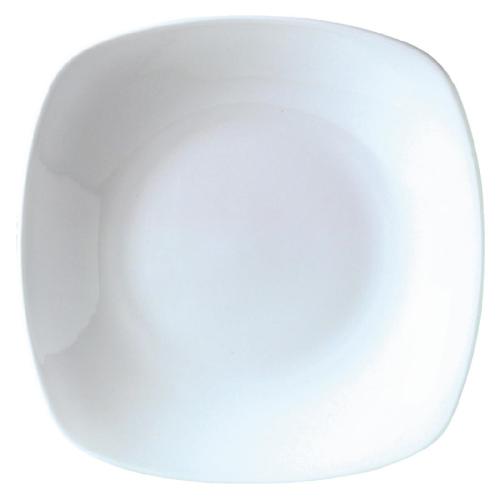 Quadro White Plate - 177.5x177.5mm 7x7" (Box 36) (B2B)