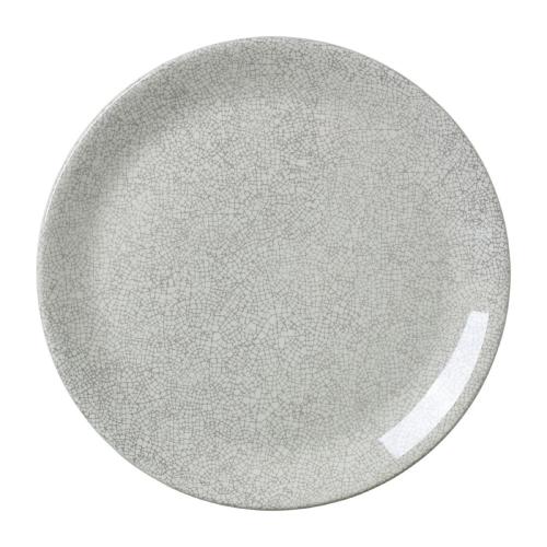Steelite Ink Crackle Grey Coupe Plate 30cm (11 3/4") (Box 12) (Direct)