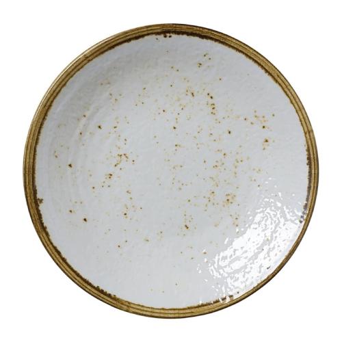 Steelite Craft White Melamine Plate Coupe 25.4cm (10") (Box 6) (Direct)