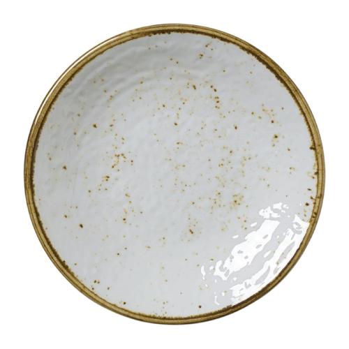 Steelite Craft White Melamine Plate Coupe - 162cm 6 3/8" (Box 6) (Direct)