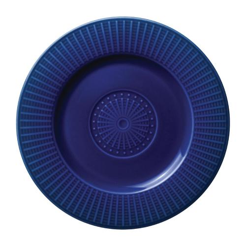 Steelite Willow Azure Gourmet Plate Accent - 18.5cm 7 1/4" (Box 12) (B2B)