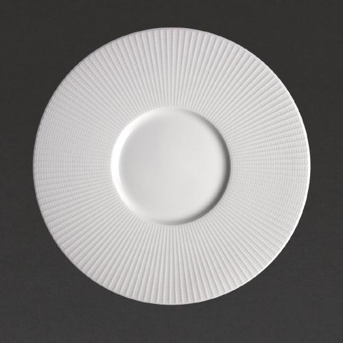 Steelite Willow Gourmet Plate Small Well 28.5cm (11 1/4") (Box 6) (B2B)