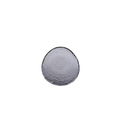 Steelite Scape Glass Smoked Round Platter 14cm (5 1/2") Clear (Box 12) (B2B)