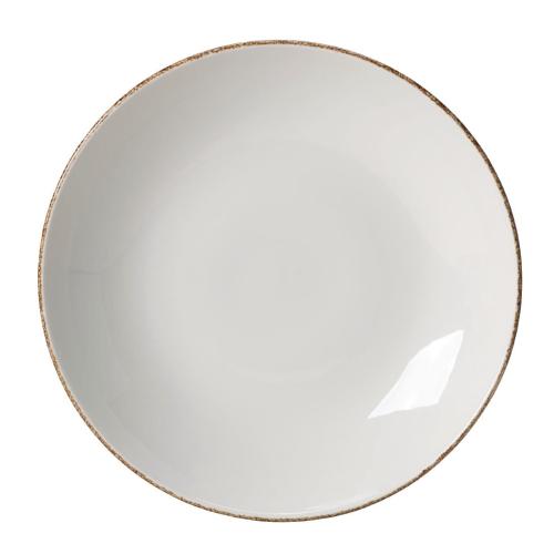 Steelite Brown Dapple Coupe Plate - 230mm 9" (Box 24) (B2B)
